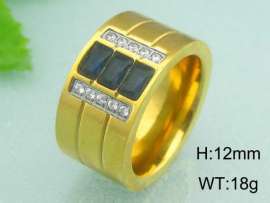 Stainless Steel Gold-plating Ring