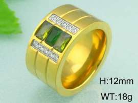 Stainless Steel Gold-plating Ring
