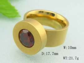 Stainless Steel Gold-plating Ring