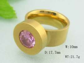 Stainless Steel Gold-plating Ring