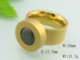 Stainless Steel Gold-plating Ring