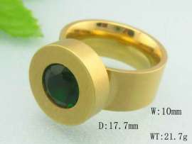 Stainless Steel Gold-plating Ring