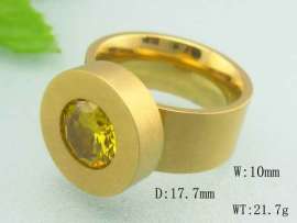 Stainless Steel Gold-plating Ring