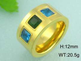 Stainless Steel Gold-plating Ring