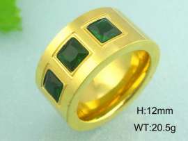 Stainless Steel Gold-plating Ring