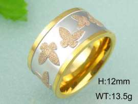 Stainless Steel Gold-plating Ring