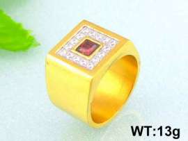 Stainless Steel Gold-plating Ring