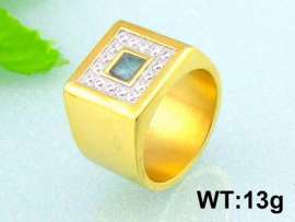 Stainless Steel Gold-plating Ring