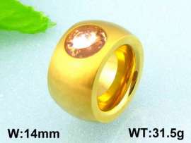 Stainless Steel Gold-plating Ring