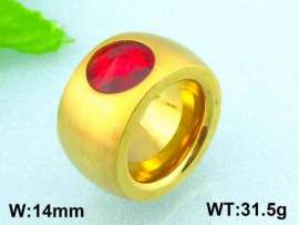 Stainless Steel Gold-plating Ring