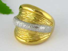 Stainless Steel Gold-plating Ring