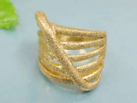 Stainless Steel Gold-plating Ring