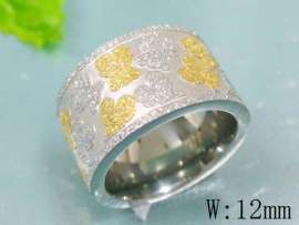 Stainless Steel Gold-plating Ring