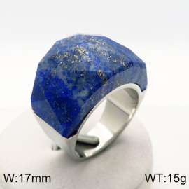 Stainless Steel Stone&Crystal Ring