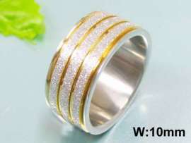 Stainless Steel Gold-plating Ring