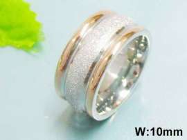 Stainless Steel Gold-plating Ring