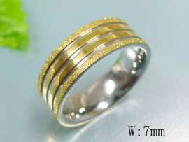 Stainless Steel Gold-plating Ring