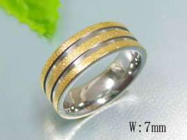 Stainless Steel Gold-plating Ring