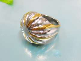 Stainless Steel Gold-plating Ring