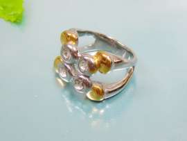 Stainless Steel Gold-plating Ring