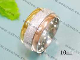 Stainless Steel Gold-plating Ring