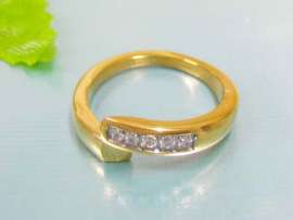 Stainless Steel Gold-plating Ring