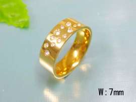 Stainless Steel Gold-plating Ring