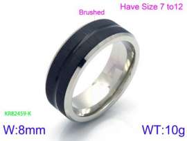 Stainless Steel Black-plating Ring