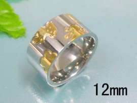 Stainless Steel Gold-plating Ring