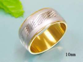 Stainless Steel Gold-plating Ring