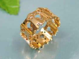 Stainless Steel Gold-Plating Ring