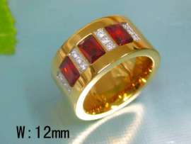 Stainless Steel Gold-Plating Ring