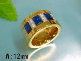 Stainless Steel Gold-Plating Ring