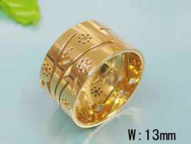 Stainless Steel Gold-Plating Ring