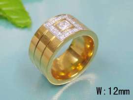 Stainless Steel Gold-Plating Ring