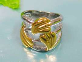 Stainless Steel Gold-Plating Ring
