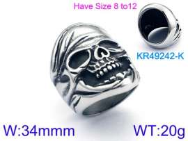 Stainless Skull Ring