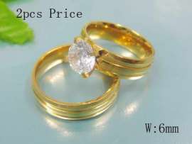 Stainless Steel Lover Ring