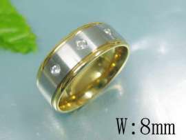 Stainless Steel Gold-Plating Ring
