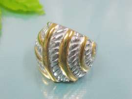 Stainless Steel Gold-Plating Ring