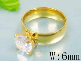 Stainless Steel Gold-Plating Ring