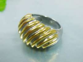 Stainless Steel Gold-Plating Ring