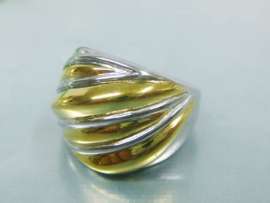 Stainless Steel Gold-Plating Ring