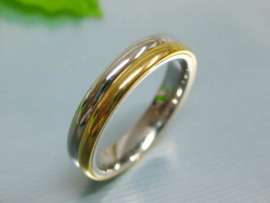 Stainless Steel Gold-Plating Ring