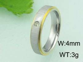 Stainless Steel Gold-plating Ring