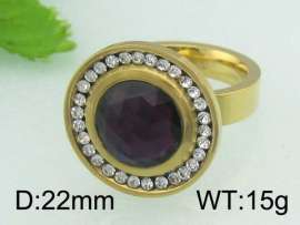 Stainless Steel Gold-plating Ring