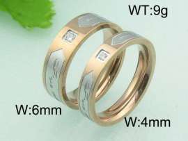 Stainless Steel Lover Ring