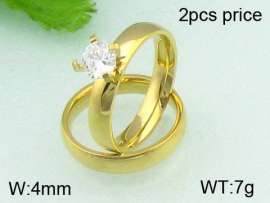 Stainless Steel Lover Ring