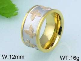 Stainless Steel Gold-plating Ring