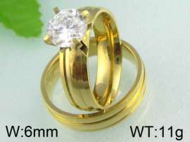 Stainless Steel Lover Ring